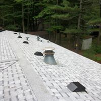 Finished Roof after Tree removal
