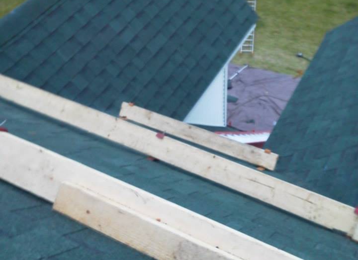 We can do shallow or steep pitch roofing