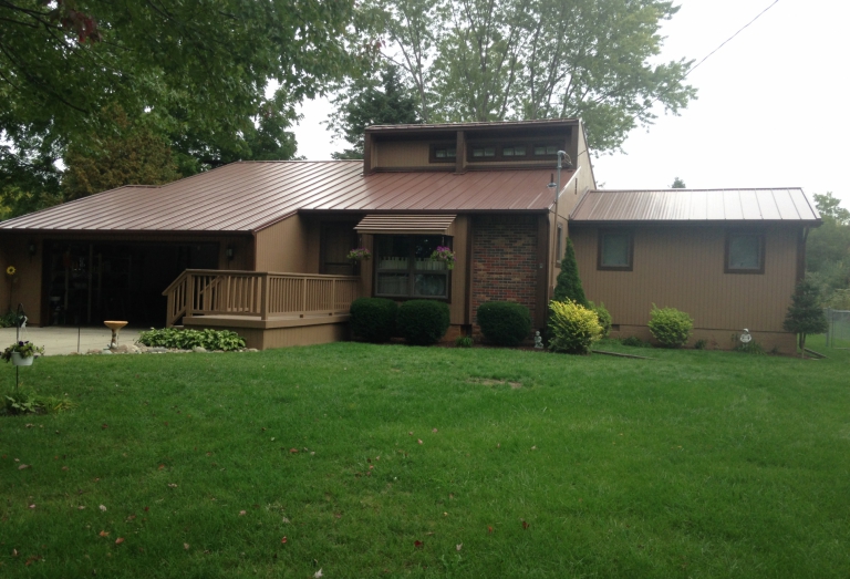 After Custom Steel Roofing