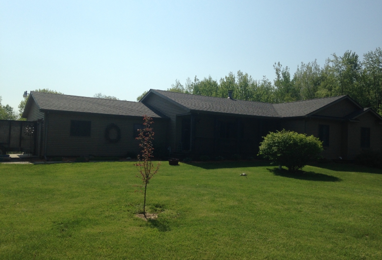 After- New high quality shingles