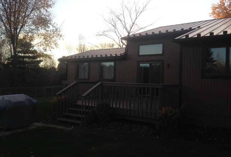 After Custom Steel Roofing