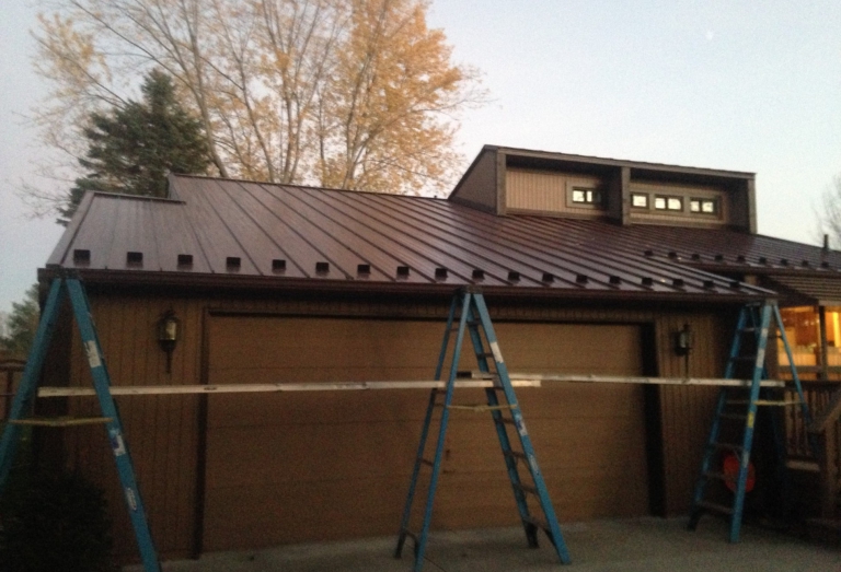 After Custom Steel Roofing
