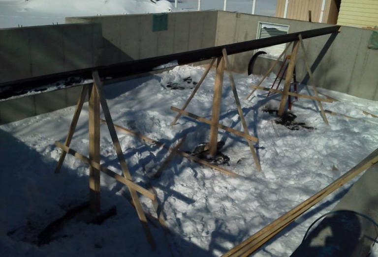 Beginning of Framing 
